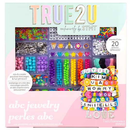 8 Pack: STMT&#x2122; Tru2U&#x2122; ABC Jewelry Kit